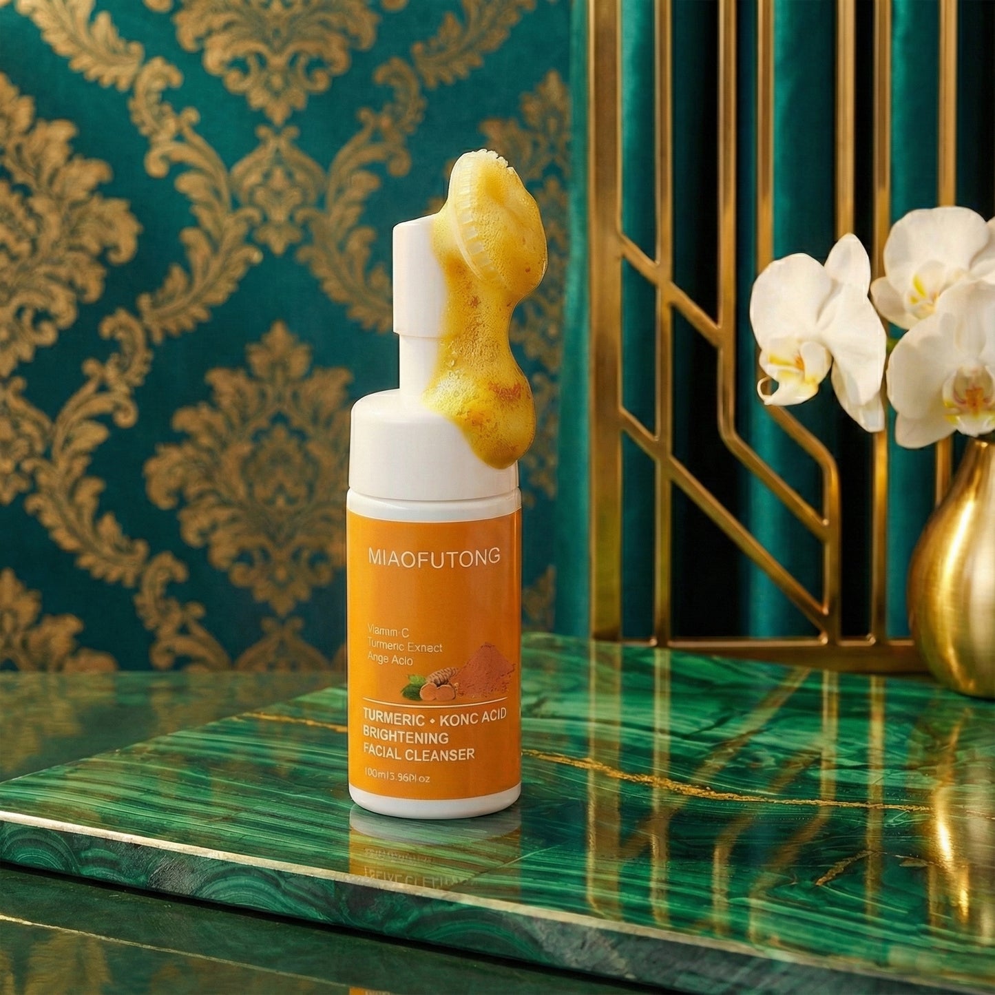 Jabón de Cúrcuma + Mousse Limpiadora